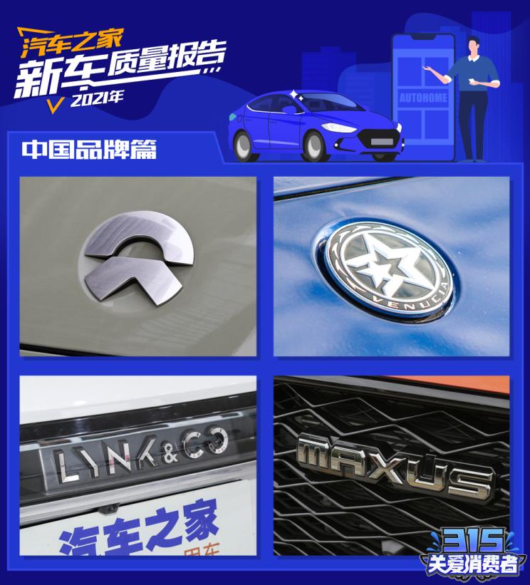2021新车质量报告——中国品牌汽车篇