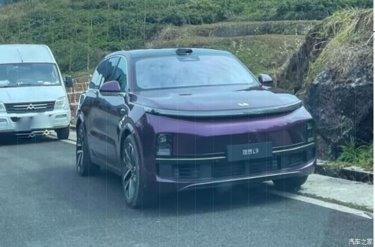 紫色车身低调优雅理想L9实车图曝光