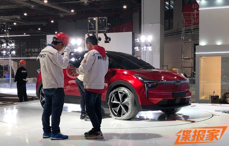 2019上海车展探馆：合众紧凑型SUV合众U
