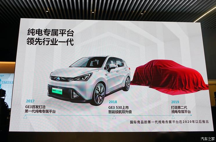 2019年面世广汽新能源推多款电动车型