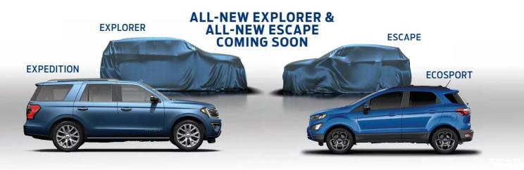 多款新车型福特公布未来SUV产品计划