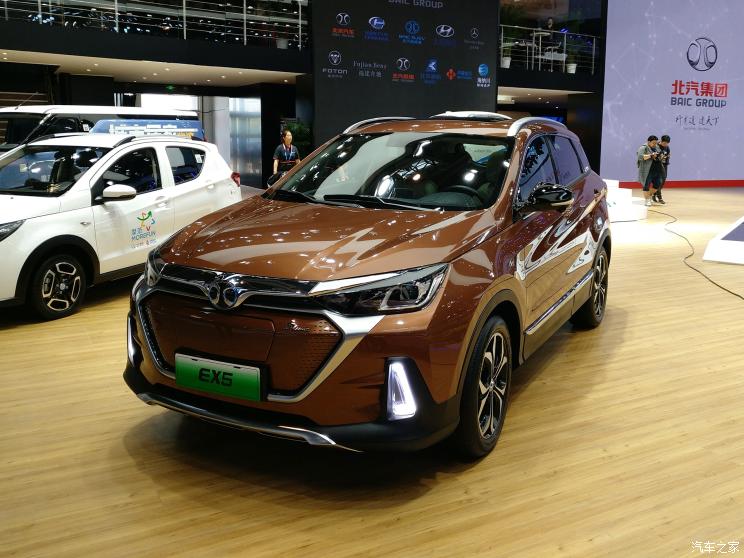 2018北京车展：北汽新能源EX5首次亮相